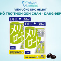 Viên uống DHC Melilot Nhật Bản hỗ trợ thon chân, giảm tình trạng da sần vỏ cam gói 60 viên (30 ngày) - Akushi