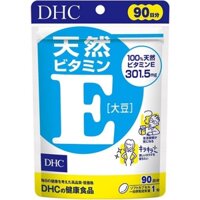 Viên uống DHC. Natural Vitamin E (soybean) 90 ngày dùng - Bổ sung vitamin E tự nhiên cho cơ thể