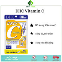 Viên uống DHC Vitamin C 30 ngày giúp sáng da mờ thâm Nhật bản