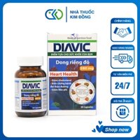 Viên uống Diavic dong riềng đỏ lọ 30