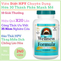 Viên Uống Diệt HPV 240 Viên - Công Thức Ưu Việt 35 Năm - AHCC - Tăng Cường Miễn Dịch - Hiệu Quả Vượt Trội - Wellness
