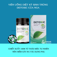 Viên uống diệt ký sinh trùng Detoxic của Nga, hết hôi miệng, thải độc cơ thể,  20 Viên