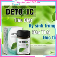 Viên uống diệt ký sinh trùng Detoxic của Nga Diệt Ký Sinh Trùng Có Hại Và Hôi Miệng Thải Độc Cơ Thể Chinh Hãng