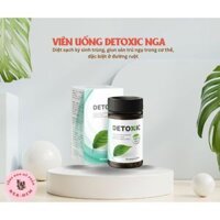 Viên uống diệt ký sinh trùng Detoxic của Nga