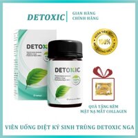 Viên Uống Diệt Ký Sinh Trùng Detoxic Của Nga - Hết Hôi Miệng, Thải Độc Cơ Thế - 20 Viên