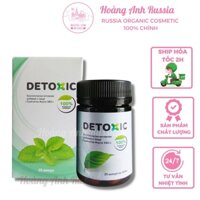 Viên uống diệt ký sinh trùng Detoxic của Nga