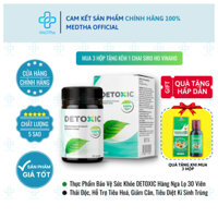 Viên Uống Diệt Ký Sinh Trùng Detoxic Hàng Nga - Thải Độc Cơ Thể, Ngừa Hôi Miệng, Tăng Sức Đề Kháng (Lọ 20 VIên)