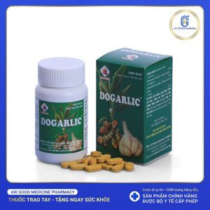 Viên uống điều hòa triglyceride huyết thanh, tăng tuần hoàn máu Dogarlic 300mg