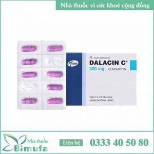 Viên uống điều trị bệnh đường hô hấp Dalacin C
