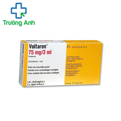 Viên uống điều trị khớp, viêm cột sống Voltaren 75mg