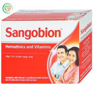 Viên uống điều trị thiếu máu do Sangobion
