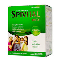 Viên uống dinh dưỡng mỗi ngày DHG Spivital nutri 100 viên