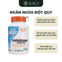 Viên Uống DOCTOR’S BEST Nattokinase 2,000 FUs Ngăn Ngừa Và Hỗ Trợ Sau Tai Biến