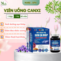 Viên Uống Đông Trùng Hạ Thảo Sụn Cá Mập Canxi Nano MK7 - Bổ Sung Glucosamin Hỗ Trợ Giảm Thoái Hóa Khớp, đau khớp