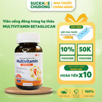 Viên uống đông trùng hạ thảo MULTIVITAMIN BETAGLUCAN - bổ sung vitamin, khoáng chất thiết yếu