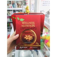Viên Uống Đông Trùng Hạ Thảo WELLNESS NUTRITION hộp 90 viên