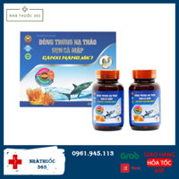 Viên uống Đông trùng hạ thảo Sụn cá mập Canxi nano MK7 Hộp 2 lọ x 30 viên mẫu chữ nhỏ