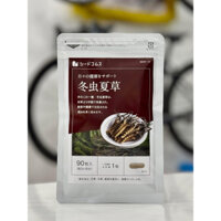 Viên uống Đông trùng hạ thảo Seedcoms 90v Nhật Bản