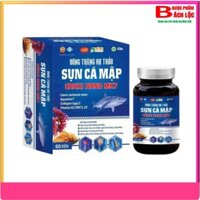 Viên Uống Đông Trùng Hạ Thảo Sụn Cá Mập Hỗ Trợ Xương Khớp Chắc Khỏe, Giúp Khớp Vận Động Linh Hoạt, Hộp 60 Viên
