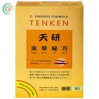 Viên uống Đông Trùng Hạ Thảo Tenken hỗ trợ bồi bổ sức khỏe, tăng cường sinh lực (Hộp 60 viên)