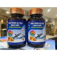 Viên uống Đông Trùng Hạ Thảo Sụn Cá Mập Canxi Nano MK7 hộp 2 lọ x 30 viên