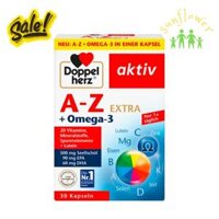 Viên uống Doppelherz AZ Omega 3 Extra 30 viên của Đức