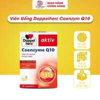Viên Uống Doppelherz Coenzym Q10 Hỗ Trợ Tim Mạch, Huyết Áp, Tăng Cường Sức Khỏe Tim, Giúp Giảm Mệt Mỏi