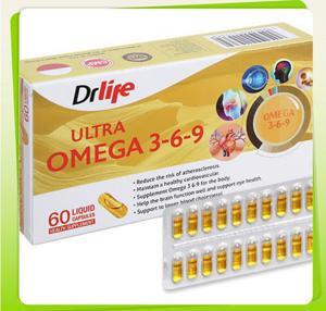 Viên uống Drlife Ultra Omega 369 - Hộp 60 viên