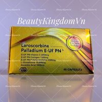 Viên uống dưỡng sáng da, giảm thâm nám, cấp ẩm, giảm nhăn Laroscorbine Palladium E-UF PN 60 viên