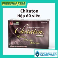 Viên Uống Dưỡng Tóc Chitaton, Ngừa Rụng Tóc, Giúp Tóc Đen, Chắc Khỏe | Hộp 60 Viên