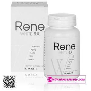 Viên uống dưỡng trắng da RENE WHITE 5X