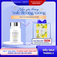 Viên uống dưỡng trắng mịn màng và cải thiện nội tiết tố ngừa lão hóa từ bên trong Bihaku Collagen 30v