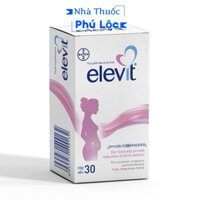 Viên uống Elevit bổ sung sắt và vitamin cho phụ nữ mang thai hộp 30 viên