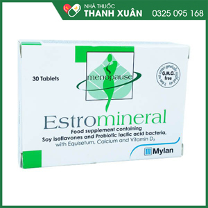 Viên uống Estromineral cho phụ nữ tiền mãn kinh của Ý