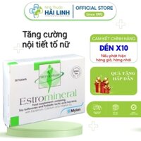 Viên uống ESTROMINERAL ⚡ Tặng quà ⚡ Hộp 30 viên Giúp giảm tiền mãn kinh, Chống lão hóa da