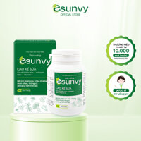 Viên Uống Esunvy Giúp Thanh Nhiệt Giải Độc, Giảm Mụn Trứng Cá, Hạn Chế Vết Thâm Hộp 30 Viên TTP006