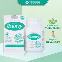 Viên Uống  Esunvy Hỗ Trợ Giảm Bã Nhờn, Hỗ Trợ Giảm Mụn giúp cho làn da tươi sáng, khỏe đẹp