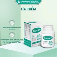 Viên Uống Esunvy Hỗ Trợ Giảm Bã Nhờn, Hỗ Trợ Giảm Mụn Hộp 30 Viên