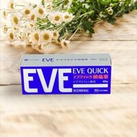 Viên uống EVE Quick Nhật Bản – Hộp 40 viên hỗ trợ giảm đau nhanh chóng