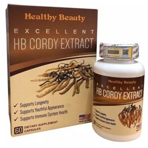 Viên uống Excellent HB Cordy Extract - Hỗ trợ bồi bổ khí huyết, tăng cường sức khỏe