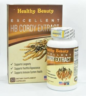 Viên uống Excellent HB Cordy Extract - Hỗ trợ bồi bổ khí huyết, tăng cường sức khỏe