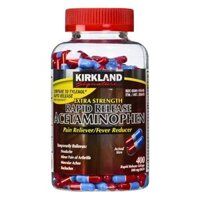 Viên uống extra strength acetaminophen 500 mg