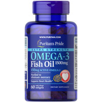 Viên uống Extra Strength Omega-3 Fish Oil 1500 mg (450 mg Active Omega-3)