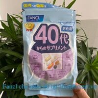 Viên uống Fancl cho nam giới của Nhật mẫu mới 2023