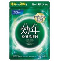 Viên uống Fancl Tongkat Ali của Nhật 90 viên