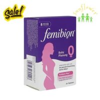 Viên uống Femibion 0 Baby Planung 56 viên của Đức