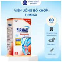 Viên uống Firmax Với Glucosamine Sulfate tới 1600mg dùng trong trường hợp chấn thương vùng gối, sụn bị vỡ gây viêm đau