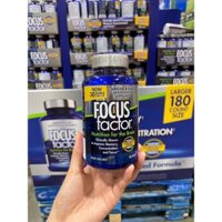 VIÊN UỐNG FOCUS FACTOR NUTRITION FOR THE BRAIN 150viên CỦA MỸ