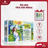 Viên uống FOLIC ACID 400mcg TABLETS