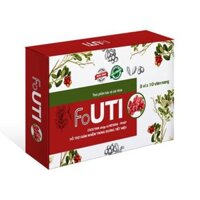 Viên uống FoUTI- Hỗ trợ điều trị viêm đường tiết niệu (Hộp 30 viên)